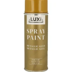 Sale Luxi Spraymaling gull metallic 400 ml -
