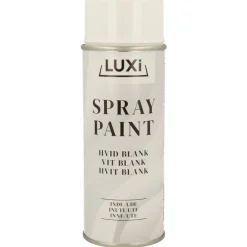 Sale Luxi Spraymaling hvit blank 400 ml -