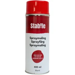 Hot Stabile Spraymaling signalrød 400 ml -