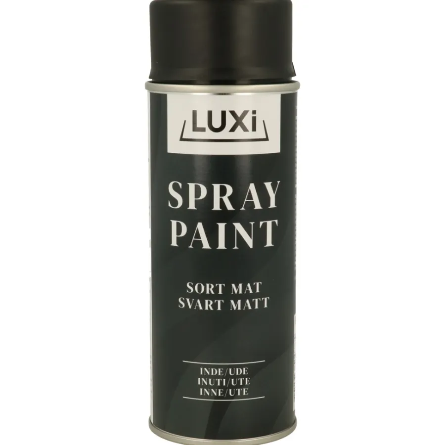 New Luxi Spraymaling svart matt 400 ml -