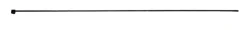 Clearance Stagstolpe svart Ø10 mm x 145 cm
