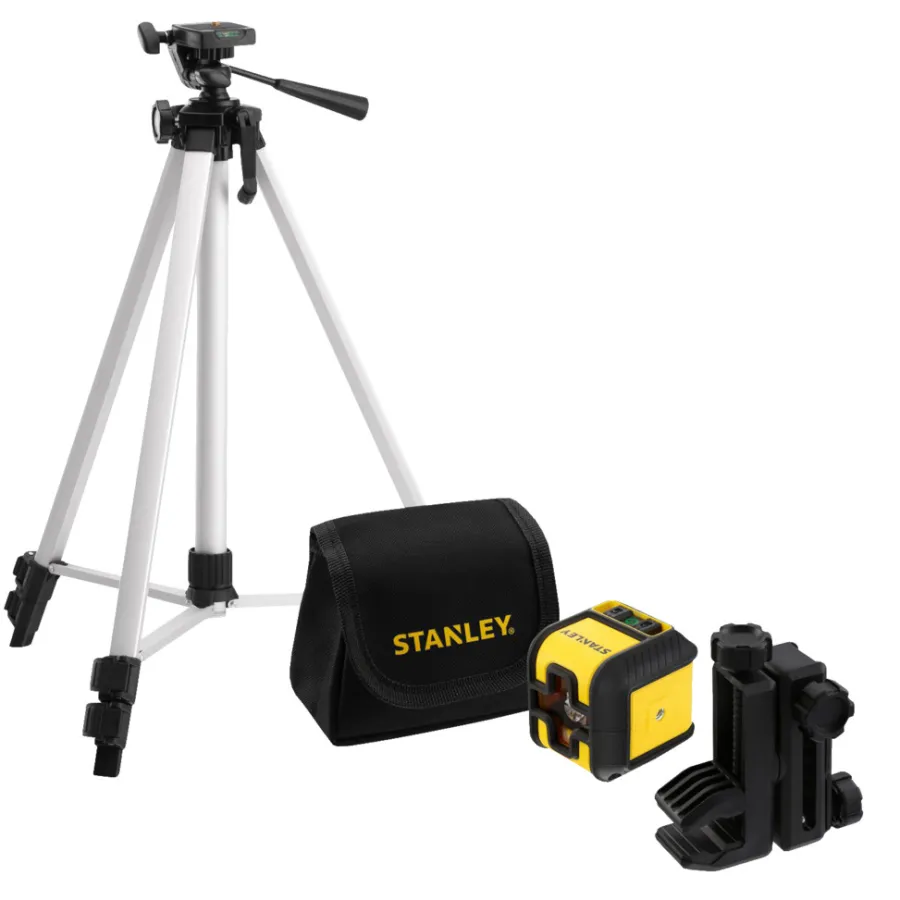 Sale Stanley Cubix grønn krysslinjelaser 16 meter