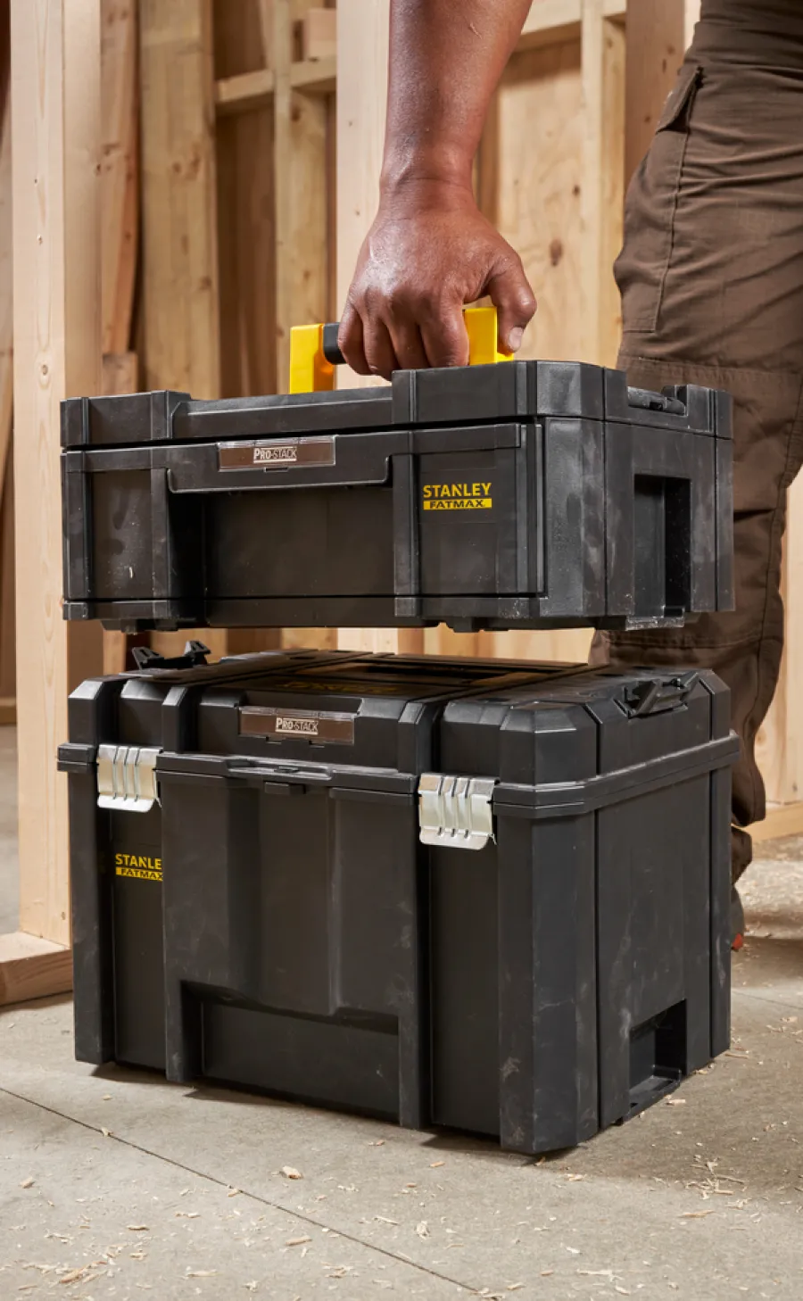 Online Stanley verktøykasse Fatmax® Pro-Stack™ 9,5 l.