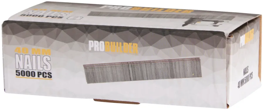 Online Probuilder Stifter til spikerpistol 40 mm - 5000 stk.