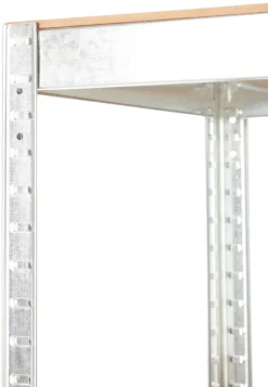 Discount Stålreol 5 hyller - 200 kg pr. hylle