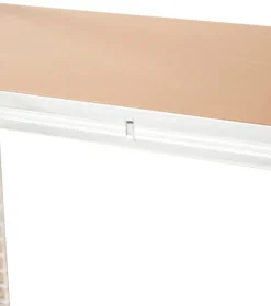 Clearance Stålreol m/4 hyller - 90 x 190 x 40 cm
