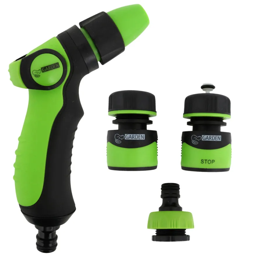 Discount Garden Strålepistol med 3 koblinger - ®