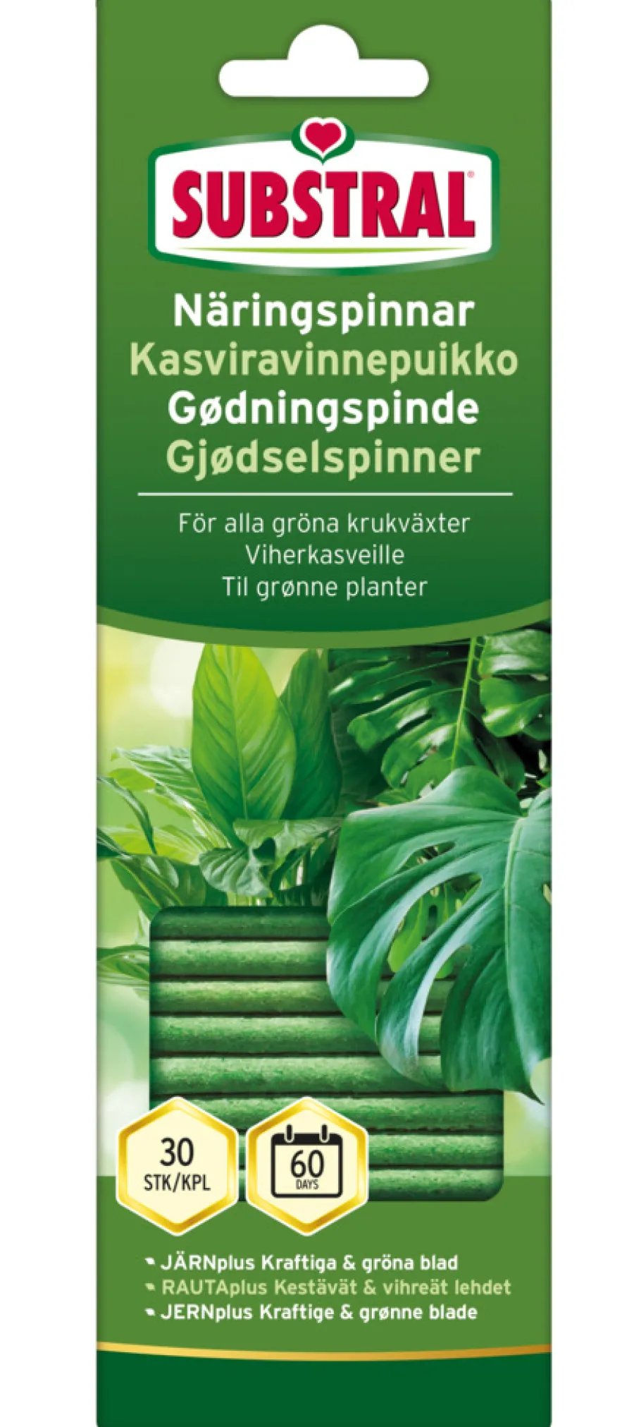 Weibulls Substral næringspinne 30 stk.