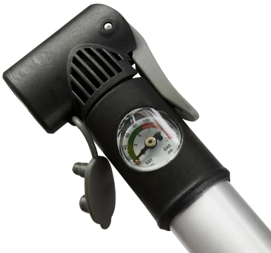 Discount Bikezone Sykkelpumpe mini m/manometer