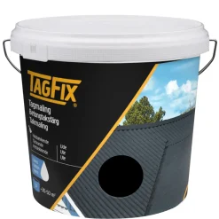 Tagfix Takmaling vannbasert 5 liter - svart