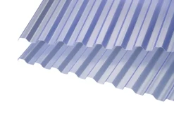 Best Rias Takplate 3000x1090 mm Blåtonet