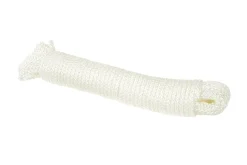 Clearance Tau flettet 5 mm x 20 meter hvitt