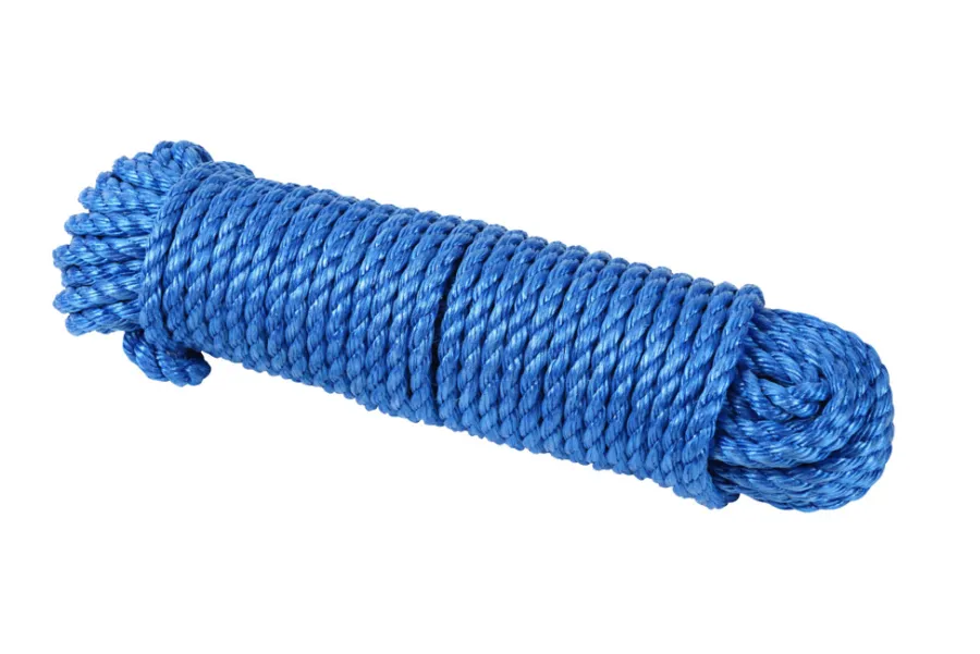 Clearance Tau 3-slått 12mm x 30 m blå