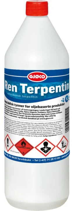 Best Gjøco Terpentin 1 liter -