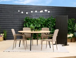Discount Sunlife Terrasseavskjerming New York akasie – ® Svart