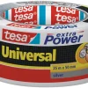 Hot Tesa Universal gaffatape sølv 50 mm x 25 meter