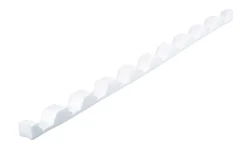 Clearance Rias Tetningslist til blåtonet trapes takplate 10-pk. Hvit