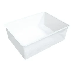 Outlet Integri Trådkurv 535 x 410 x 185 mm hvit -