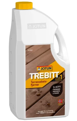 Outlet Jotun Trebitt Terrassebeisfjerner 4 liter -