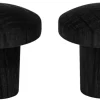 Sale Home it Treknott Ø25 mm svart eik - 2 stk.