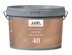 Sale Luxi Tre- og metallmaling vannbasert 2,5 liter - Motehvit