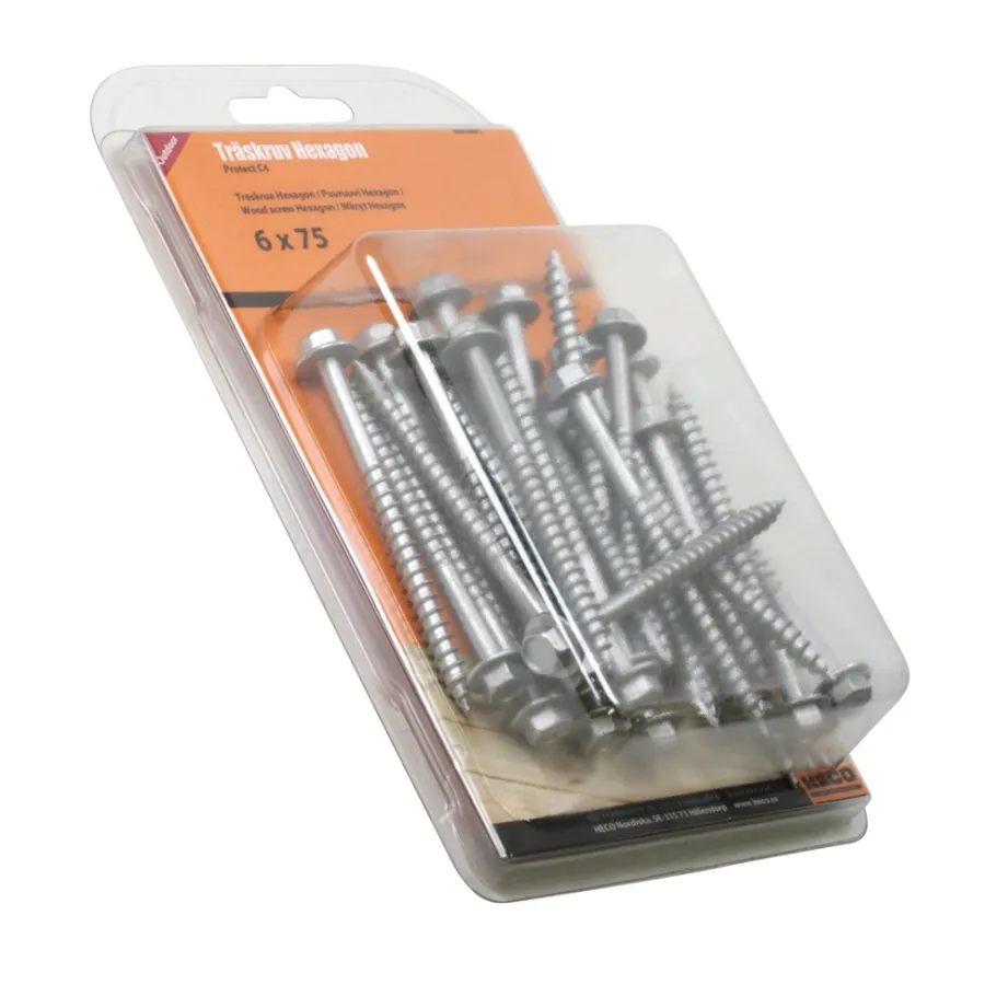 Outlet Heco Treskrue Protect 4 T6SF 6 x 75 mm