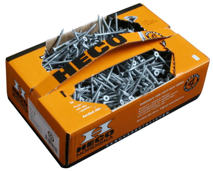New Heco Treskrue TFT 5,0 x 80 mm 700 stk.