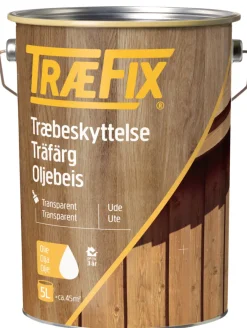 New Træfix oljebeis transparent 5 liter Pine