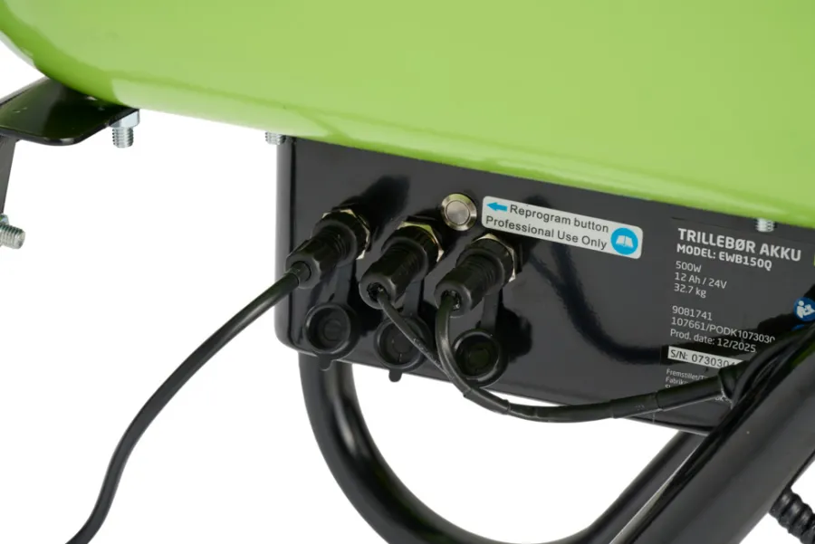 Sale Garden Trillebår batteridrevet 24 V 12 Ah - ®