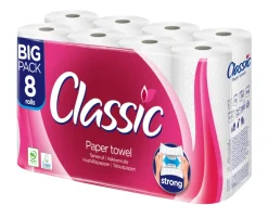 Outlet Classic Tørkerull 8 ruller -