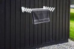 Outlet Tørkestativ vegghengt 4,8 meter Hvit