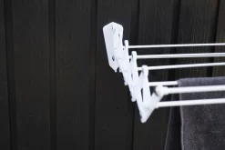 Outlet Tørkestativ vegghengt 4,8 meter Hvit
