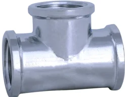 New T-rør krom 1/2"