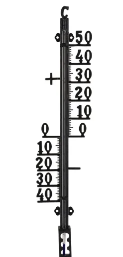 Utendørstermometer i metall