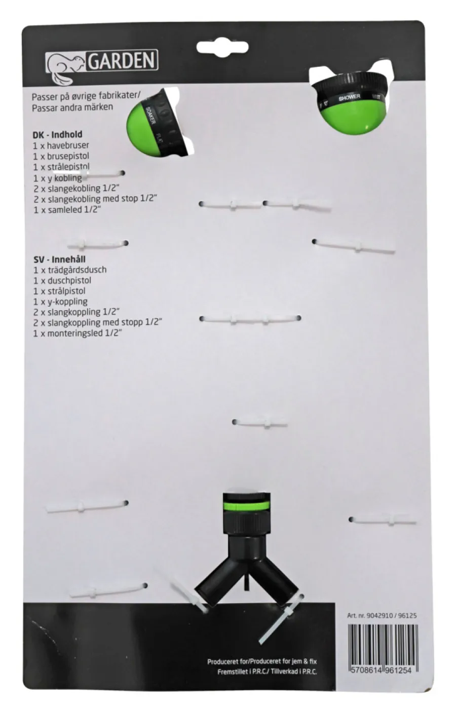 New Garden Vanningssett 9 deler - ®