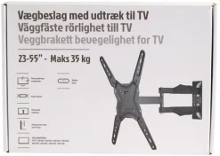 Online Veggfeste til TV uttrekk/vipp 23-55