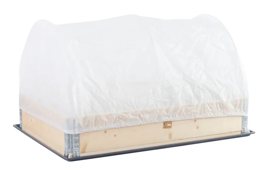 Best Garden Vekstduk m/stenger til pallekarm - ® Hvit