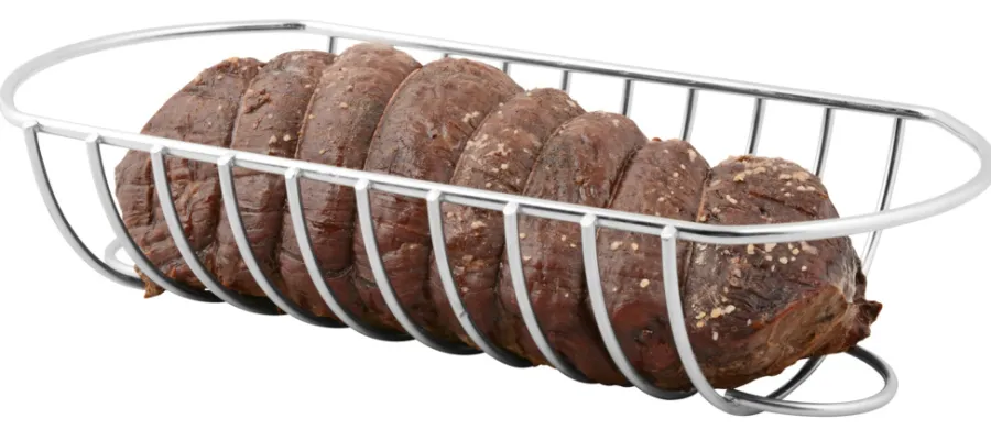 Grillexpert Vendbar holder til stek og ribbe -