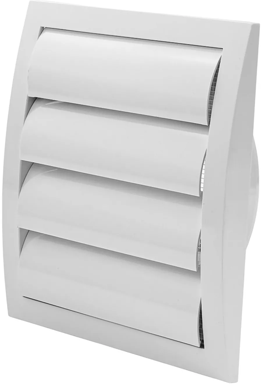 Best Ventilajsonsrist Ø124 mm selvlukkende Hvit