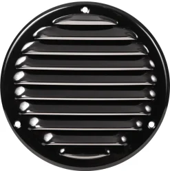 New Ventilrist med netting Ø165 mm - svart metall