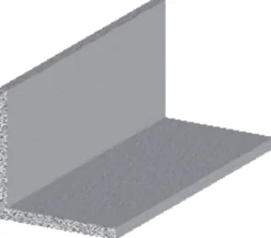 Best Vinkellist aluminium - 15 x 15 mm x 1 meter