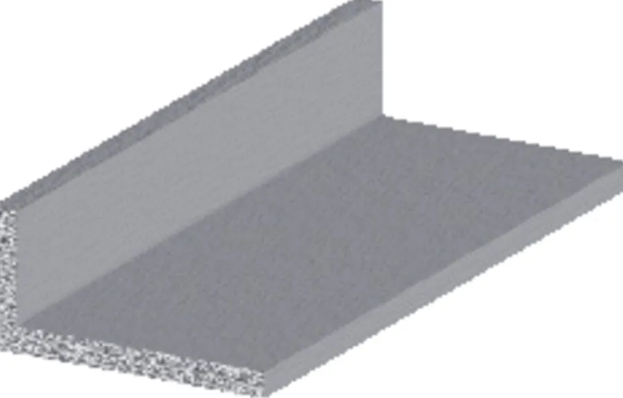 Online Vinkellist aluminium - 15 x 30 mm x 1 meter