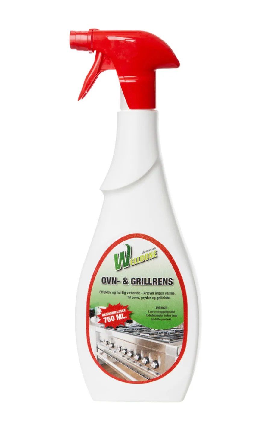Hot Welldone ovn og grillrens - 750 ml