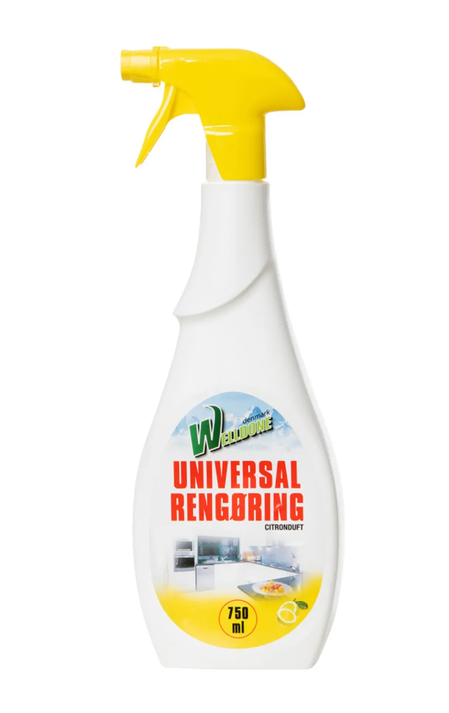 Clearance Welldone Universal Rengjøring sitrus 750 ml