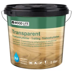 Online Woodlife svart trebeskyttelse 5 liter Svartpigmentert