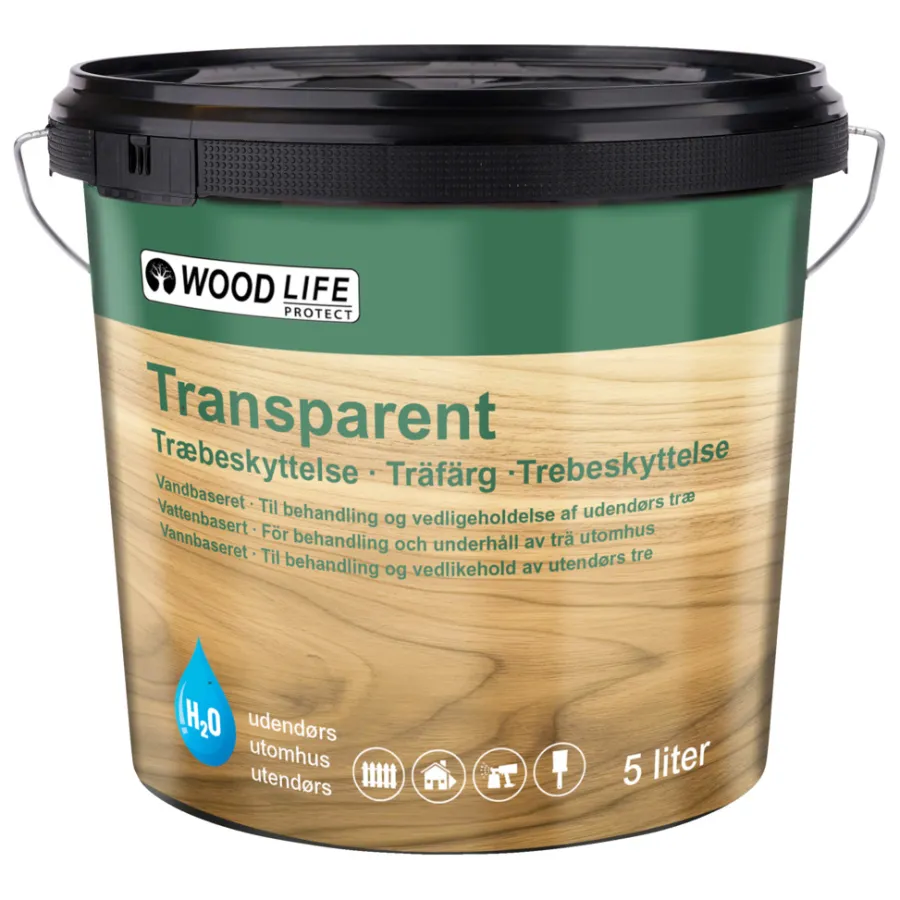 Online Woodlife teak trebeskyttelse 5 liter Teakpigmentert